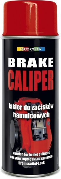 Краска аэрозольная акриловая для суппортов красная DecoColor 400 мл