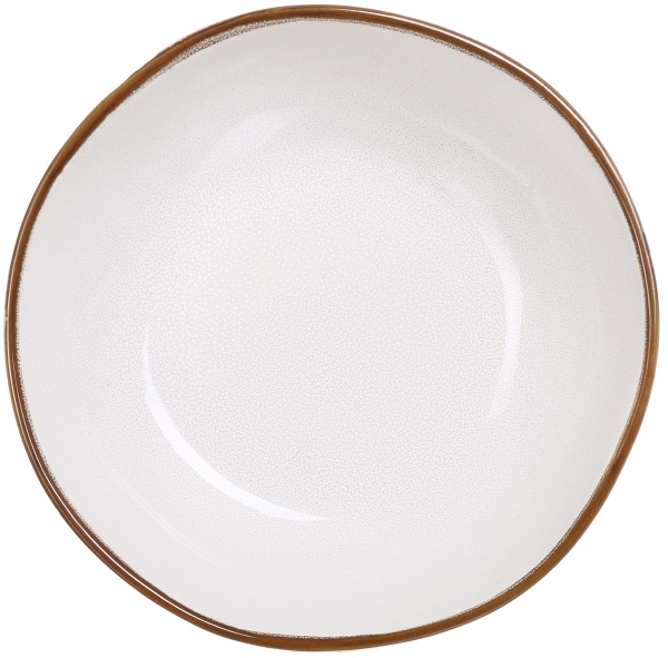 Тарелка суповая Glaze Rim 18 см 2 сорт Bella Vita