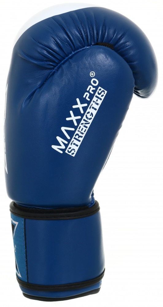 Боксерские перчатки MaxxPro AVG-616 Blue vynil-12 р. 12 12 ozoz Blue vynil-12 синий