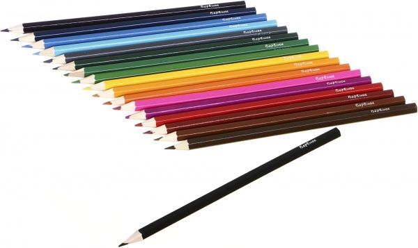 Карандаши цветные 5-203/2 18 шт. Барвінок