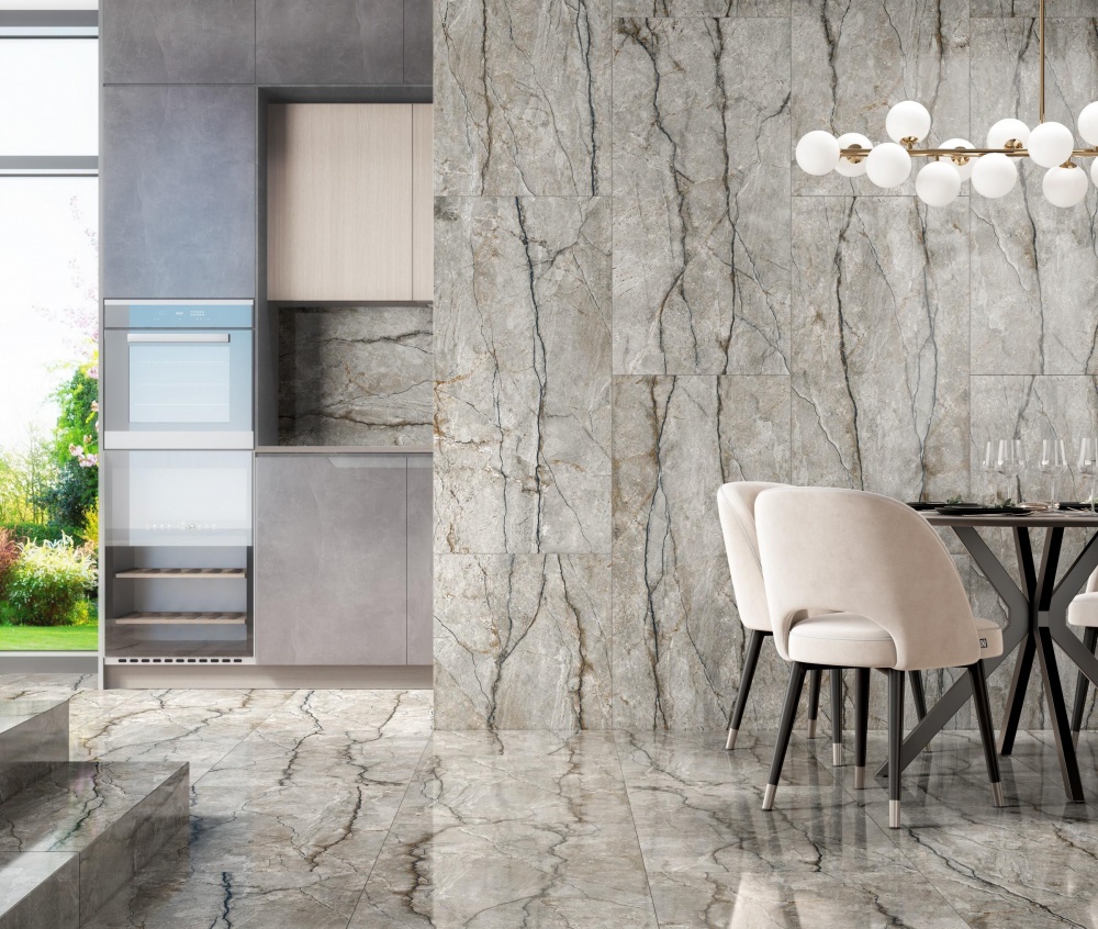 Плитка INTER GRES Palladio сірий темний 163 072/L 60x60 см