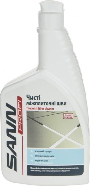 Засіб Sann Profi для чищення міжплиточних швів 0,5 л