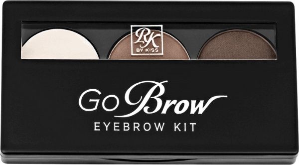 Набір для моделювання брів Kiss Kit Go Brow (RBKT03) Chocolate Brown 4 г