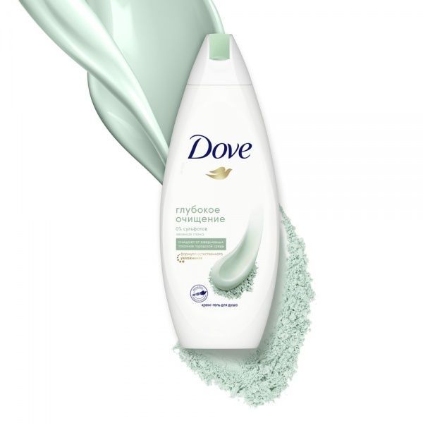 Гель для душу Dove Відновлення з зеленою глиною 250 мл