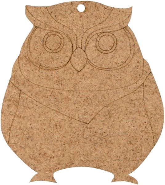 Заготовка Сова 7x8 см 5 шт. Rosa Talent 
