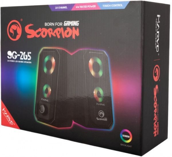 Акустическая система Marvo SG-265 Multi-LED 2.0 