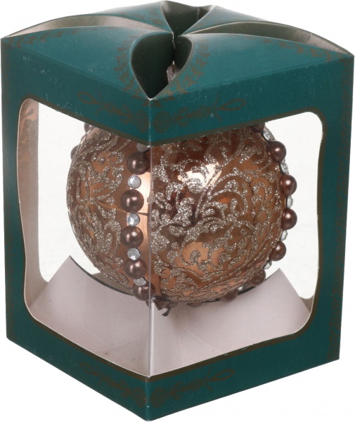 Шар декоративный Элит d 80 мм в ассортименте