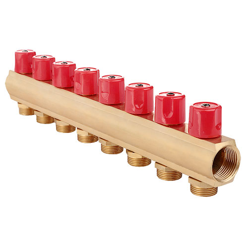 Балка коллекторная FADO S.r.l с вентилями 1