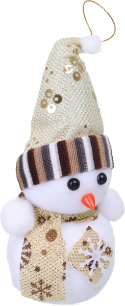 Подвеска Снеговик пенопласт микс 4 вида 20 см 