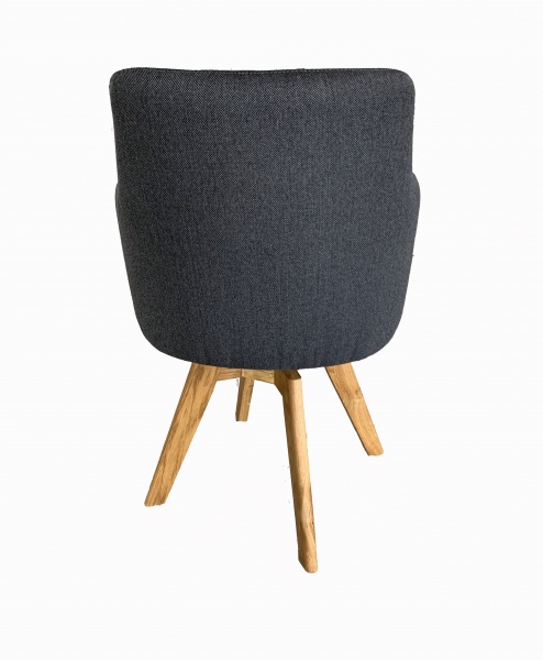 Стул Ben серый/дуб