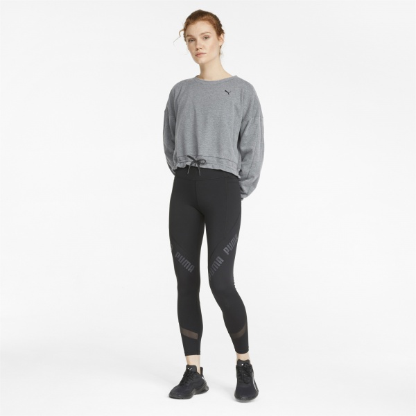 Світшот Puma TRAIN FRENCH TERRY CREW SWEATSHIRT MEDIU 52162203 р. S сірий