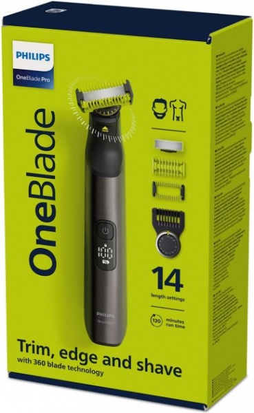 Електростанок із тримером Philips OneBlade QP6551/15 (2-в-1)