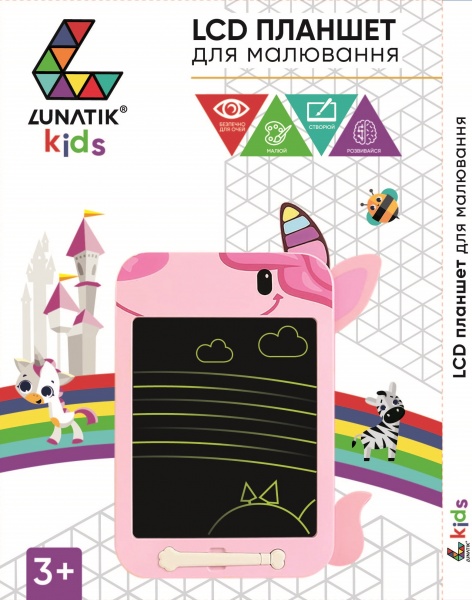 Планшет для рисования Lunatik Единорог с LCD-экраном 10