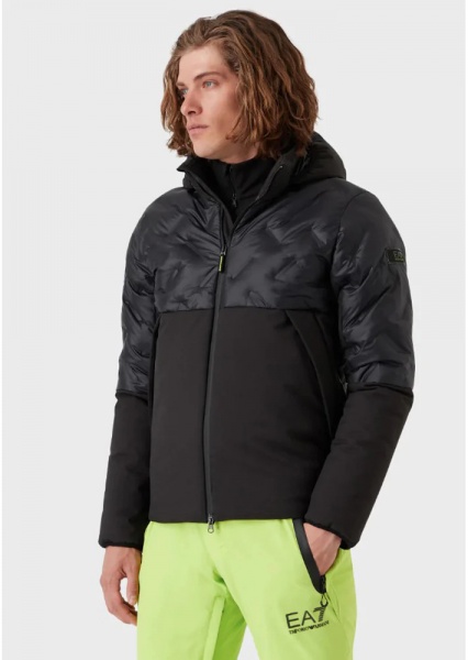 Пуховик EA7 6LPB03-PN8MZ-1200 р.S черный