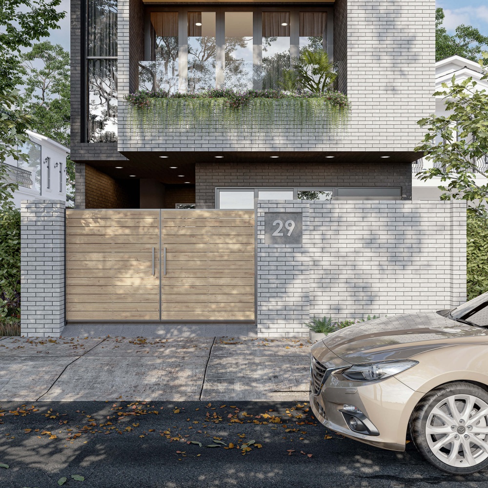 Плитка Golden Tile Brickstyle Richmond grey RH2010 25x6 см