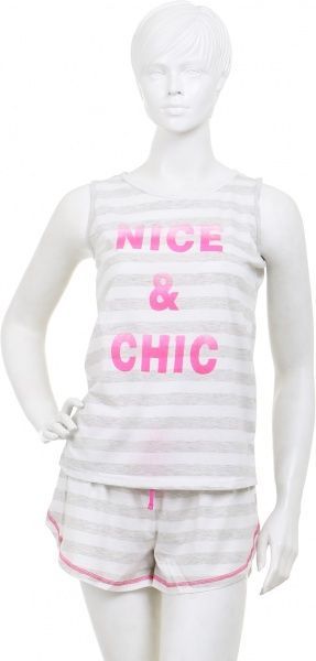 Костюм домашний женский La Nuit Home Nice&Chic р. S серый 