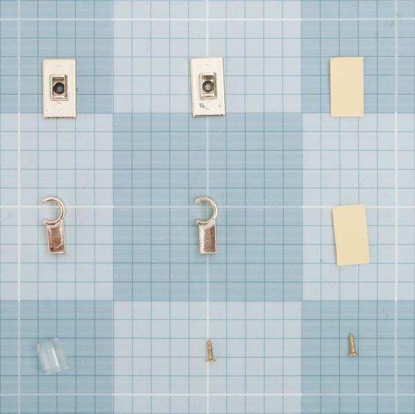 Штанга вітражна Gardinia California одинарний укомплектований 50-85 см золотий 