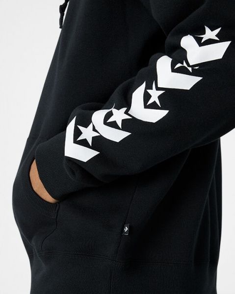 Джемпер Converse CP GRAPHIC FZ HOODIE 10017676-001 р. 2XL чорний