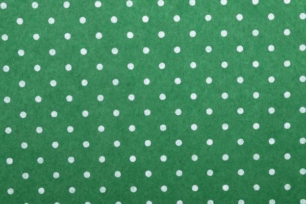 Фетр с принтом Горох зеленый 1 мм, 42,5x33 см