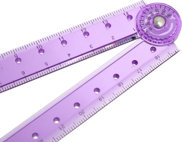 Линейка раскладная 30 см фиолетовая Nota Bene