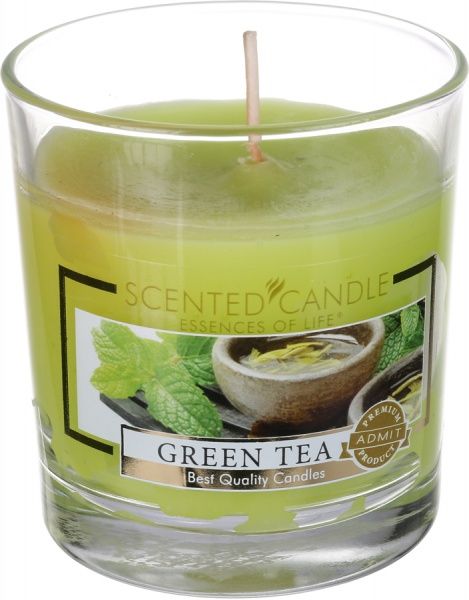 Ароматическая свеча Зеленый чай Admit