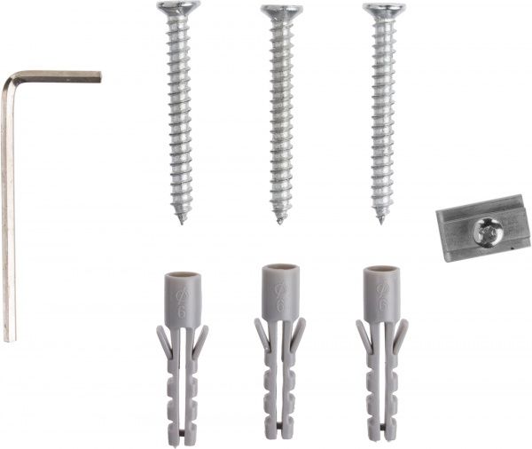 Тримач для карниза Gardinia Memphis відкритий одинарний набірний d16 мм антична латунь 