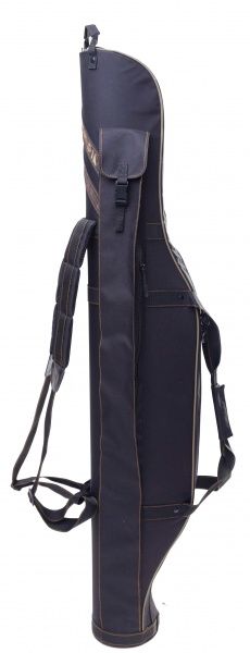 Чехол для удилища KENT&AVER двухсекционный полужесткий №02 черный 135 см