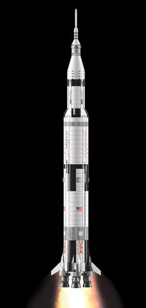 Конструктор LEGO Ideas Ракетно-космическая система НАСА Сатурн-5-Аполлон 92176
