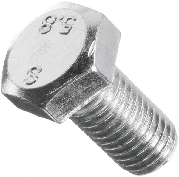 Болт метричний DIN 933 12x25 мм 2 кг клас міцності 5,8 Expert Fix