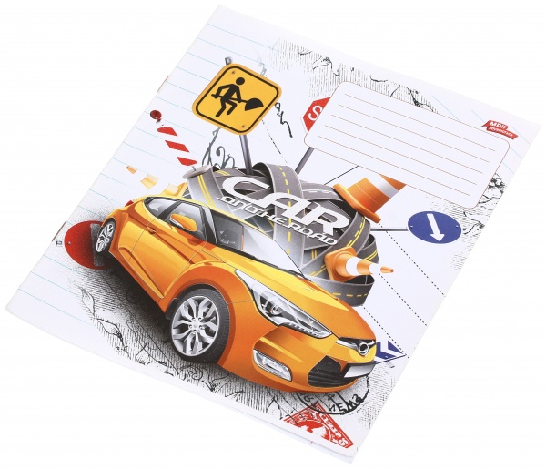 Зошит шкільний з глітером 12 аркушів у лінійку в асортименті Мрії збуваються