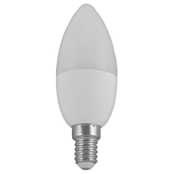 Лампа светодиодная Hopfen Premium 6 Вт C37 матовая E14 220 В 4200 К 