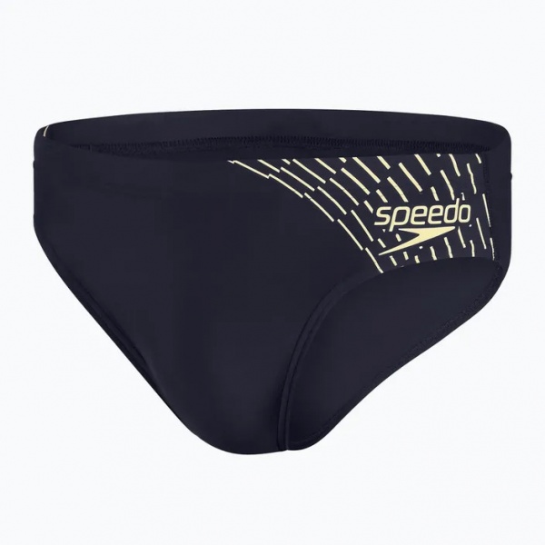 Плавки Speedo MEDLEY LOGO 7CM BRF AM NAVY/GREEN 8-0973906873 р.32 чорний