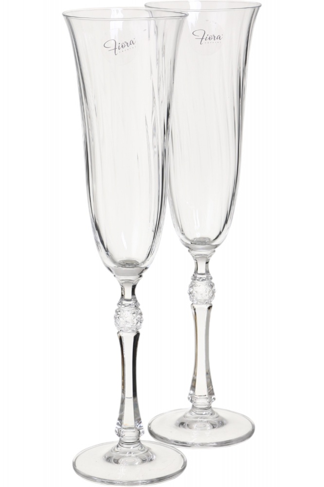 Набір бокалів для шампанського Bohemia Parus 190 мл 6 шт.