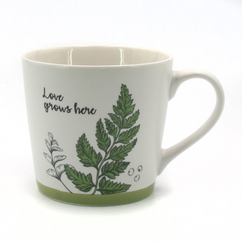 Чашка Milika WildBloom Green 400 мл M0520-B44-SU3358D