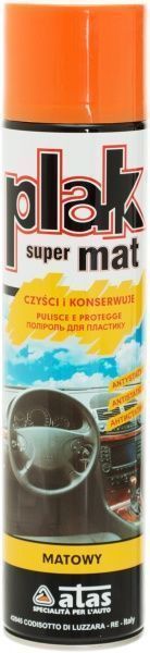 Полироль для пластика ATAS Plak SUPER MAT апельсин 600 мл