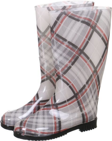 Чоботи Alisa Line Шотландка р.37 А201 сірий