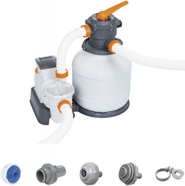 Фильтр-насос для бассейна Bestway песочный 7751 л/ч 58499