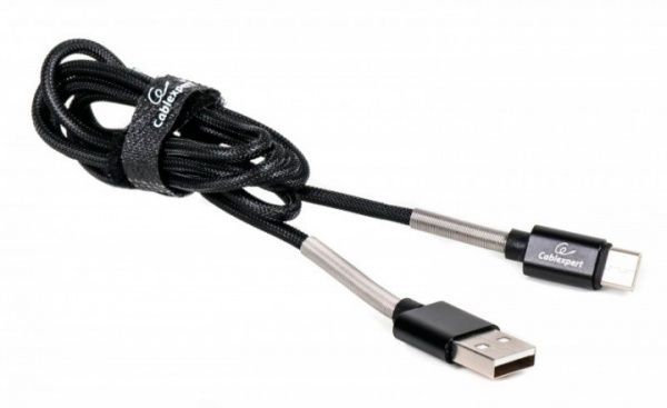 Кабель CABELEXPERT Lightning – USB 1 м черный (CCPB-C-USB-06BK) 