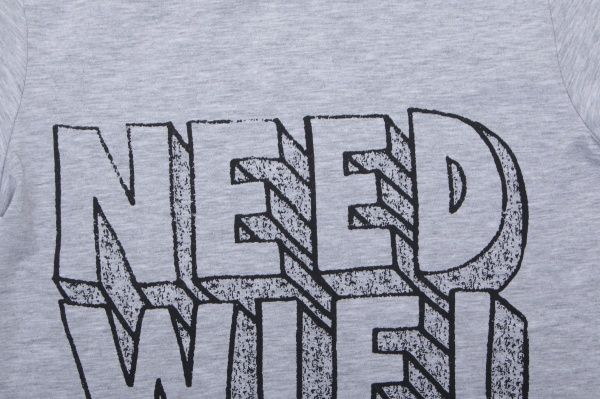 Футболка дитяча Роксана Need Wi-Fi р.128 сірий 