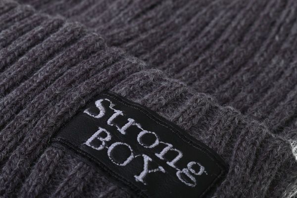 Шапка для мальчиков Pompona р.52-54 серый 20 Z P 109 