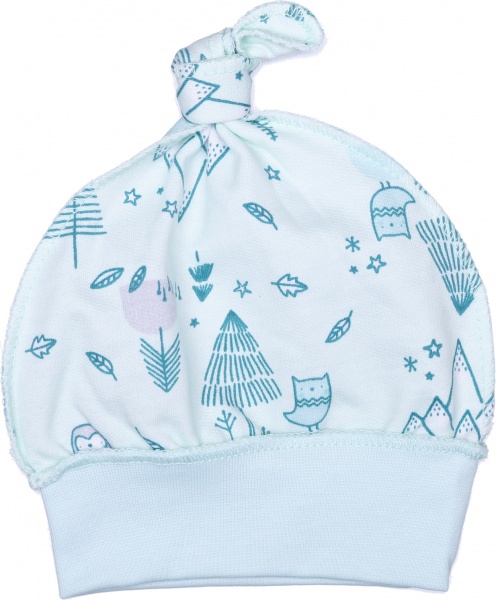 Шапочка-вузлик Фламінго 557-007 р.40 ментоловий 557-007