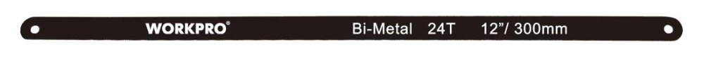Набір полотен для ножівки WORKPRO 300 мм 18TPI (5 од.) 5 шт. W016043