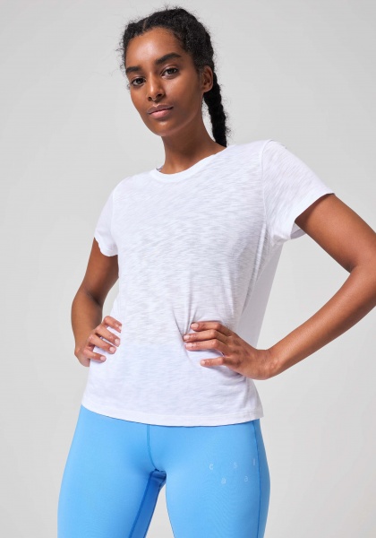 Футболка Casall SOFT TEXTURE TEE 23103-001 р.S білий
