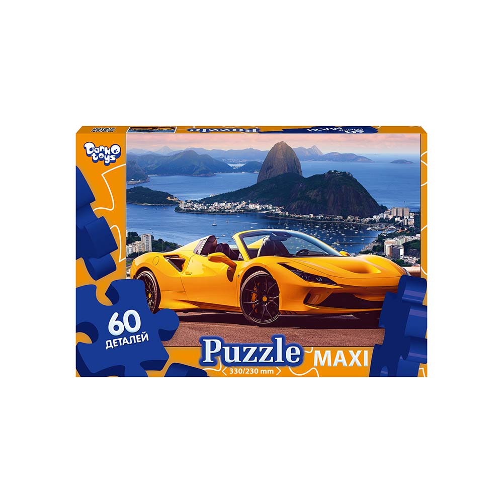 Пазли Danko Toys №16 кабріолет Mx60-10-16