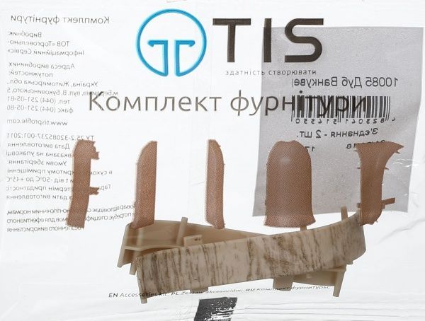 Комплект уголков внутренних TIS дуб ванкувер 
