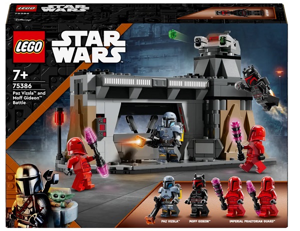 Конструктор LEGO Star Wars Бій «Паз Візсла й Мофф Ґідеон» 75386