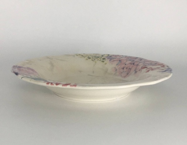 Тарілка для супу Tiffany Pink 24 см Porser Porselen