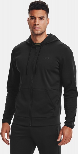 Джемпер Under Armour UA Armour Fleece FZ Hoodie 1357110-001 р. XL чорний
