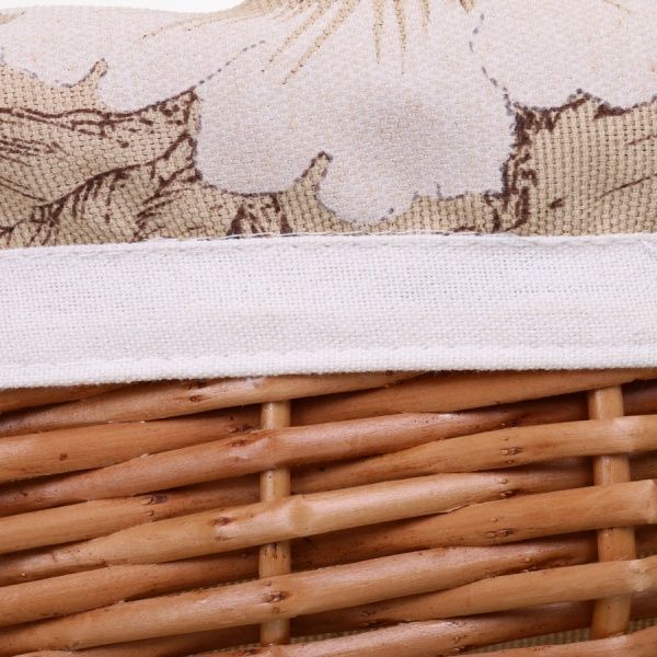 Корзинка плетеная Tony Bridge Basket з текстилем 35х20/45 см Easter 16-3B-1 