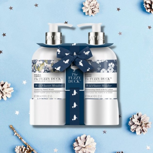 Набір подарунковий для жінок Baylis&Harding The Fuzzy Duck Cotswold Floral (FDCF212BTLDUO)